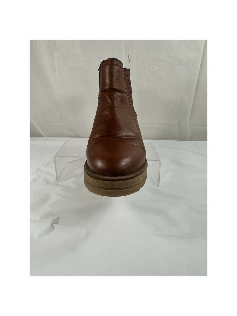Musse & Cloud CHELSEA PLATFORM BOOT BROWN LUG SOLE - Picture 10 of 14